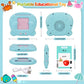 Learning Machine for Kid Talking Flash Cards Kindergarten Kids Language Electronic Audio Book Learn English Words Toys