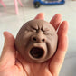Novelty Gifts Funny Yawning Face Tea Pet Relax Squeeze Nose Water Spray Fidget Anxiety Stress Relief Toys For Kids Adults