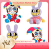 The Amazing Digital Circus Pomni Jester Clown Plush Toy Soft Stuffed Cartoon Doll Home Decor Throw Pillow For Adult Collection