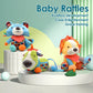1pcs Baby Toys Kawaii Soft Plush Dolls Animal Strollers Pendant Toys for Newborn Boys Girls Toddler Birthday Gift