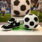 Football Building Blocks Set Sports Theme Educational Assembly Toys Creative Home Office Decor Perfect Gift for Sports Fans Boys