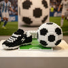 Football Building Blocks Set Sports Theme Educational Assembly Toys Creative Home Office Decor Perfect Gift for Sports Fans Boys
