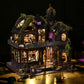 Magic Castle 3D DIY Wooden Book Nook Kit Handmade Dollhouse Model Bookend Building Puzzle Home Decor