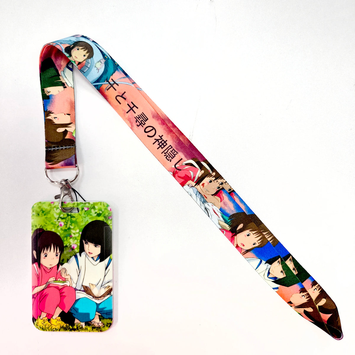 Anime Lanyards Keychain Animated Mobile Phone ID Card pass Hang Rope DIY Jewelry Accessories wholesale