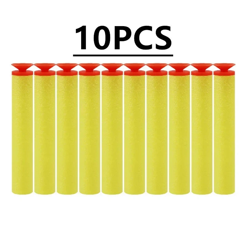 Foam Bullets High Quality 7.2cm Refill Darts Toy Gun Bullets Sucker Bullets for Nerf Gun Series Blasters Xmas Kid Children Gift