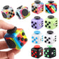 Creative Antistress Fidget Compression Anti-stress Sensory New Novelty Magic Dice Toys for Children Adults Office Stress Relief