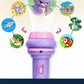 80 Patterns Illuminated Projection Led Flashlight Baby Puzzle Teaching Cognition Early Knowledge Animal Pattern Bedtime Story