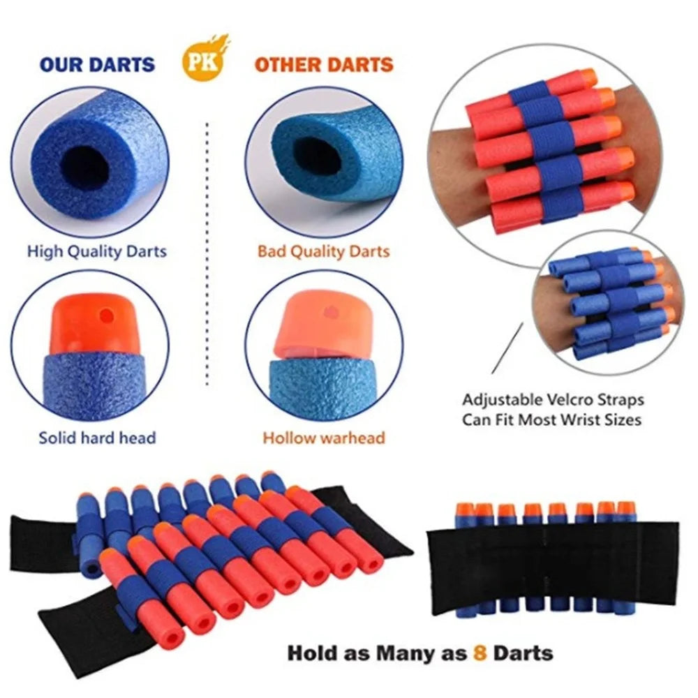 Children Kids Tactical Outdoor Vest Holder Kit Game Guns Accessories Toys for Nerfs N-Strike Elite Series Bullets Boys Gifts Toy