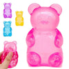 8.5CM Cute Squishy Bear Stress Ball Sugar Bead Filled Slow Rebound Non Toxic Sensory Fidget Toy for Classroom Prizes Party