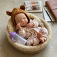 OtardDolls 13 Inch Pascale Soft Silicone Girl Bebe Newborn Baby реборн For Birthday Gifts Handmade Newborn Baby Doll
