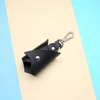 Superhero Bruce Wayne Cosplay Key Chain Leather Black Bat Pendant Keychain Metal Car Keys Keyring Unisex Halloween Accessories