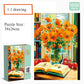 Micro Puzzle Puzzle 1000 Pieces Mini Landscape World Famous Painting Paper Decompression Healing Creative Educational Toy Puzzle