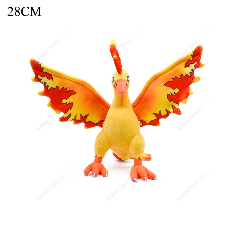 Pokemon Plush Grovyle Garchomp Galarian Meowth Shiny Mimikyu Charizard Gyarados Rayquaza Ho-Oh Soft Stuffed Peluche Kids Toys