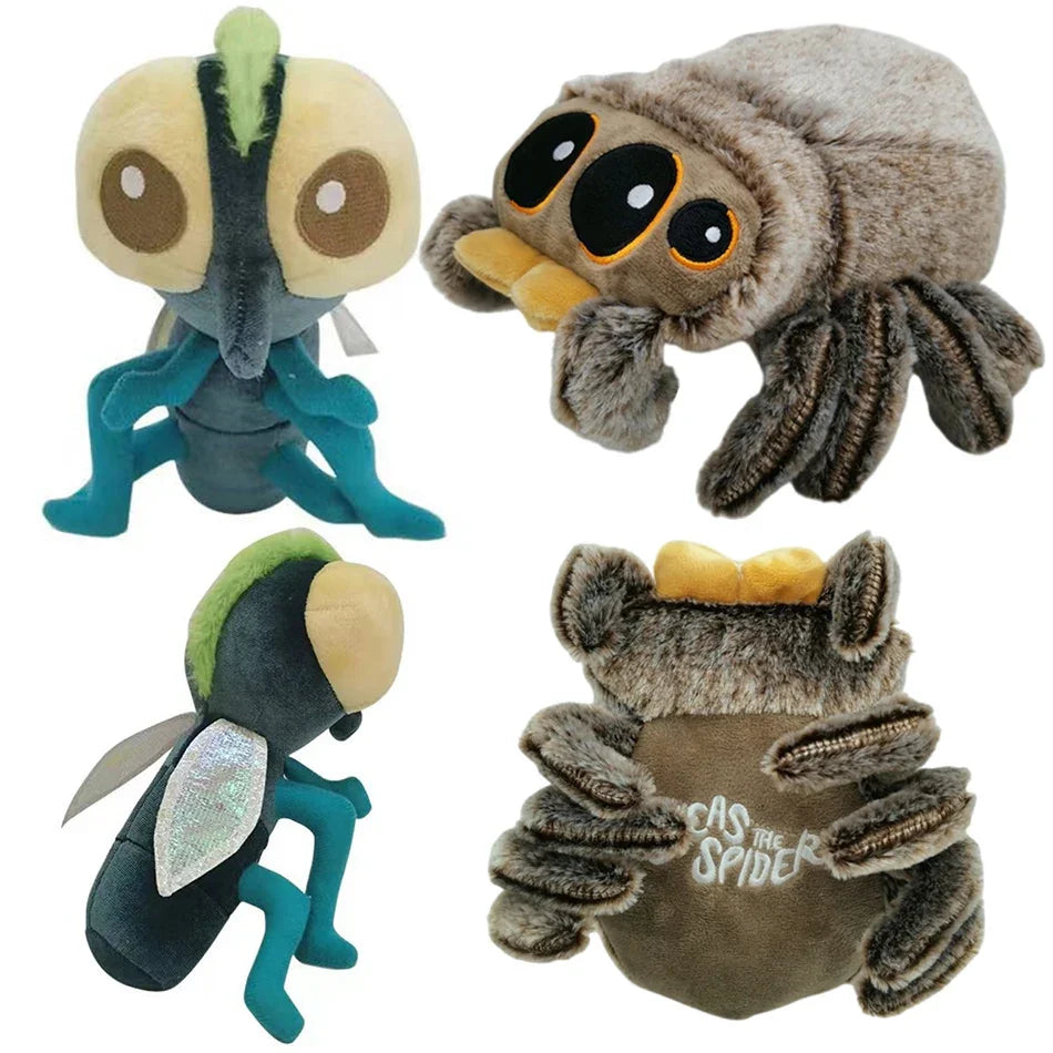 16-20cm Stuffed Soft Animals Plushies Spider Little fly Toy Little Lucas Simulated Pillow Doll Anime Game Room Decora Kid Charm