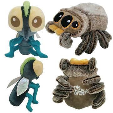 16-20cm Stuffed Soft Animals Plushies Spider Little fly Toy Little Lucas Simulated Pillow Doll Anime Game Room Decora Kid Charm