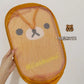 Anime Rilakkumass Mesh Folding Large Capacity Laundry Basket Portable Storage Frame Dormitory Household Laundry Basket Gifts