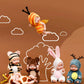 6Pcs Reborn Doll Kit Toy Simulation Princess Dolls Toy Mini Cute Sleeping Baby with Clothes Accessories Birthday Gift for Kids