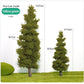 14/21cm Model Train Layout Wire Tree Model Simulation Tree Military Sand Table Material Handmade Diy Landscape Model Tree