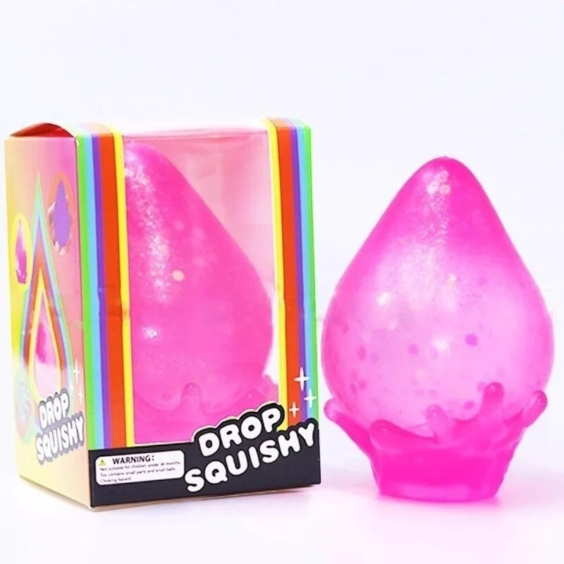 Schylling Needoh Maltose Dream Drop Cube Gumdrop Jellyfish Slow Rising Decompression for Sensory Squeeze Relax Stress Relief Toy