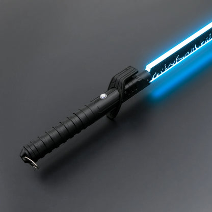 TXQSABER Dark Saber Smooth Heavy Dueling Lightsaber Proffie 2.2 Board with SD Card FOC Volume Adjustment Jedi Sword Toys