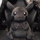 30CM Pokemon X Fragment Anime Character Dark Pikachu Doll Kawaii Pop Doll Black Pikachu Pillow Birthday Gift Female