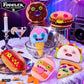 Original Fuggler Ugly Teeth Monster Plush Toys Kawaii Fugglers Fuggalicious Series Hamburger Hot Dog Doughnut Peluche Dolls Gift