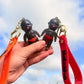2026 Natasha UV Sensing Color Changing Keychain, Cute Ugly Black Doll Mini Pendant, Stress Relief Funny Novelty Gift