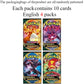 40/360Pcs Box Pokemon Card Scarlet & Violet Prismatic Evolutions English Booster Battle Carte Trading Collection Cards game card