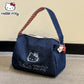 High-value cartoon cat portable makeup wash bag travel storage bag large-capacity stereo handbag female