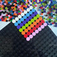 200pcs/lot Tile 1x1 Round Special Brick Building Block Small Particle Bulk Bricks Parts Diy Toy