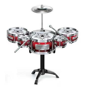 Drum Sets for Children Beginners Children's Toys Dynamic Jazz Drums for Western Percussion Instrument