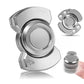 Alloy Metal 3 In1 Fidget Spinner Slider Clicker Magnetic EDC Cool Gadget Silent Stress Relief Enhanced Focus For Adults & Kids