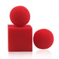 Red Balls To Square (1set=1pc square + 2pcs ball) Magic Tricks Close Up Sponge Magia Appear Vanish Magie Illusions Gimmick Props