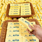 Butter Stick Squeezed Soft Slow Rising Toy Butter Bar Brick Squishy Fidget Anti Stress Release Hand Relax Games Festivals Gifts