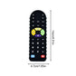 Baby Silicone Teether Toys Remote Control Shape Teether Rodent Gum Pain Relief Teething Toy Kids Sensory Educational Healthcare