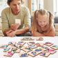 Wooden Visual Perception Color Shape Butterfly Puzzle Educational Toy With Storage Box, Gift for Children