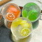 Moldable Squishy Fruit Coconut Oil Squeeze Toy Moldable Stress Ball Squishy Toy Slow Rising Decompression Sensory Toy