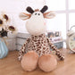 Kawaii Stuffed Plush Animals Soft Dolls Set - Jungle Lion Elephant Tiger Dog Fox Monkey Deer - Children's Gift Baby Kids Hobby