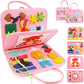 Busy Board Montessori Toys for Toddler Boy Birthday Gifts, Busy Book Sensory Toys for Toddlers Learning Educational