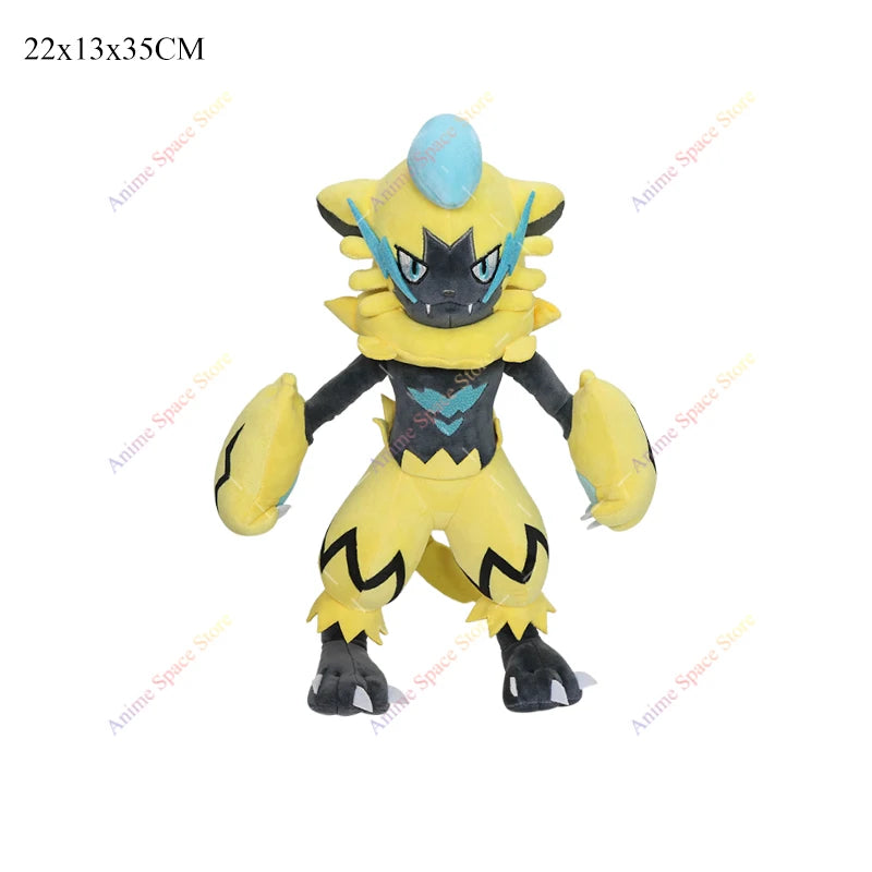 Pokemon Plush Grovyle Garchomp Galarian Meowth Shiny Mimikyu Charizard Gyarados Rayquaza Ho-Oh Soft Stuffed Peluche Kids Toys