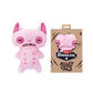 Fuggler Alley Cats Plush Toy Soft Plushies Cute Cartoon Doll Funny Ugly Teeth Monster Stuffed Animal Toy（Wrinkle McStinkles）22CM