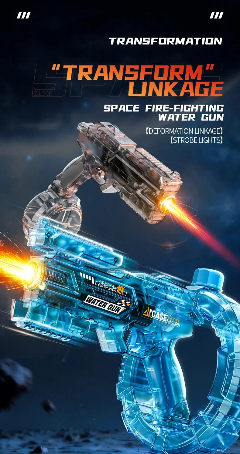 Electric Water Guns For Adults Powerful Squirt Automatic Water Suction Water Blasters Summer Outdoor Beach Toy For Boys Kid Gift