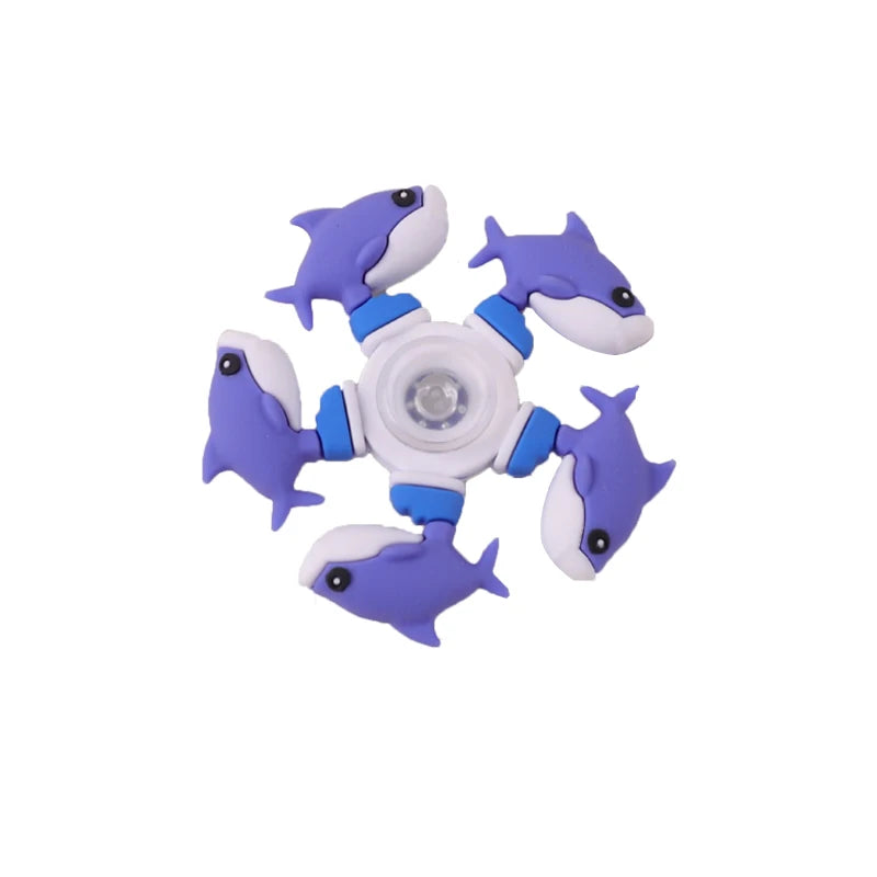 Italian Brainrot Fidget Spinner Hand Top Spinners Tung Sahur Tralalero EDC Figet Spiner Finger Stress Relief Autism Kids Toys