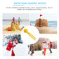 Plastic 3D Small Round Snowball Clip Kids Outdoor Sand Mold Toys Fight Snowman Maker Clip Outdoors Interactive Toys