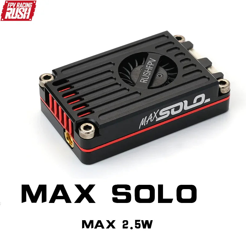 RUSHFPV TANK MAX SOLO VTX 5.8GHz 2.5W High Power 48CH VTX Video Transmitter  for FPV Drone