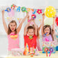 10Pcs Colorful Whistle Pinwheel Game Toy Kids Birthday Party Favors Goodies Bag Pinata Filler Christmas Back to School Gifts