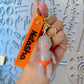 2026 Natasha UV Sensing Color Changing Keychain, Cute Ugly Black Doll Mini Pendant, Stress Relief Funny Novelty Gift