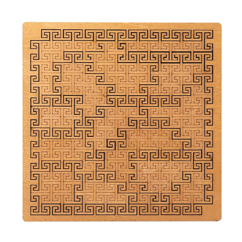 Impossible Wooden Puzzle IQ Puzzles for Adults Impossible JigSaw Puzzles Brain-teaser Ten Level Difficulty Tangram Board Games