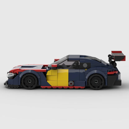 Technical GT3 Supercar Building Blocks MOC-258495 Verstappen Racing Speed Sports Car Model Assembly Bricks Toys for Adults Gifts