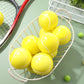 12pcs 6.3cm Foam Ball Soft Foam Sponge Tennis Balls Baseball Balls For Toy Kids Venting And Decompression Elastic Ball Toy
